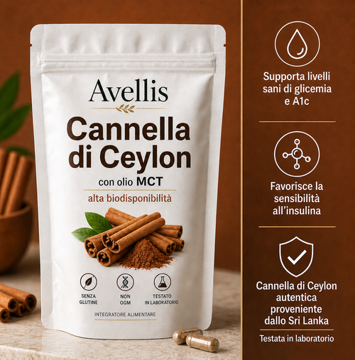 Cannella di Ceylon — Supporto Glicemico Clinico. Prima Che il Medico Ti Prescriva Qualcosa.
