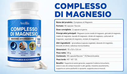 Complesso di Magnesio (Supporto all’Equilibrio Glicemico)